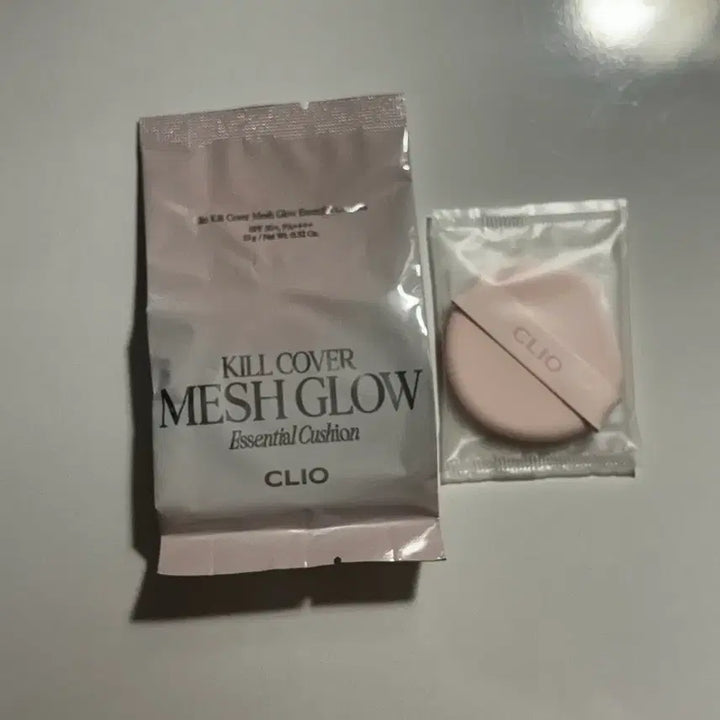[BUNJANG] 21N Clio Kill Cover Mesh Glow Essential Cushion Refill Sealed / 21N 리넨) 클리오 킬커버 메쉬 글로우 에센셜 쿠션 리필 미개봉 새상품