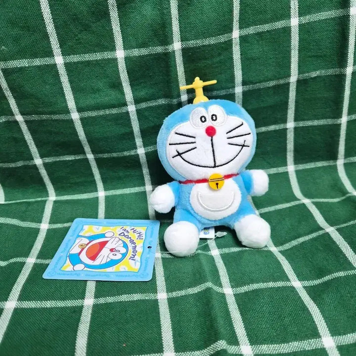 [BUNJANG] Doraemon Rotating Bamboo Copter Keyring / 날개가 돌아가는 도라미 대나무헬리콥터 인형키링