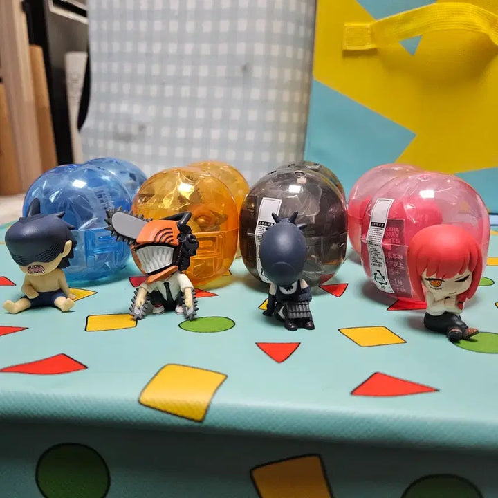 [BUNJANG] Chainsaw Man Capsule Toy Figure Set / 체인소맨 캡슐 토이 피규어 세트