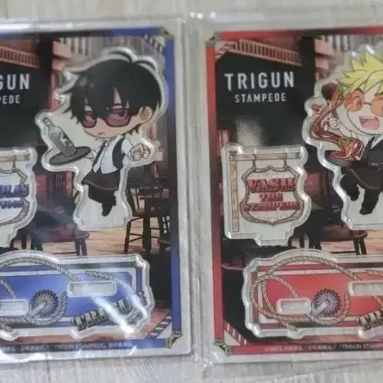 [BUNJANG] Trigun Stampede Acrylic Stand Bundle Set / 트라이건 스탬피드 콜라보카페 아크릴 스탠드 일괄 판매