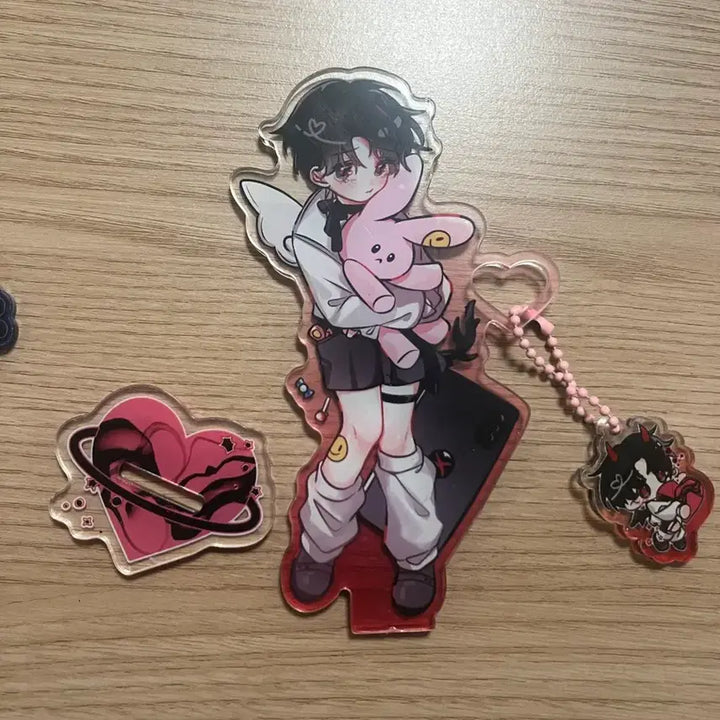 [BUNJANG] Mongru Haunted Work Acrylic Stand Bundle Set / 몽루님 괴담출근 모에천악아크릴 최요원김솔음 일괄양도 괴출