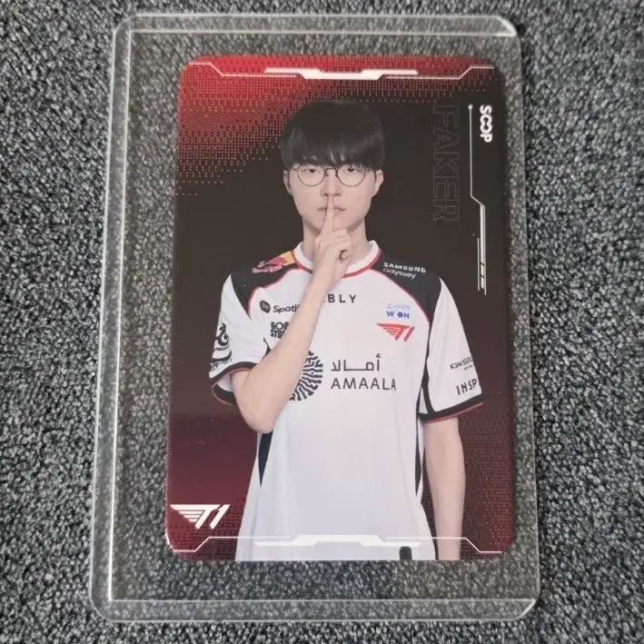 [SOLD OUT] 티원 페이커 2026 LCK CUP T1존 SOOP 숲 포카 포토카드