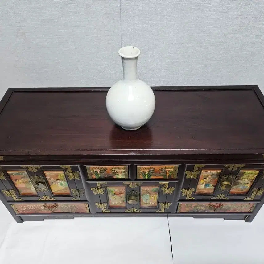 [BUNJANG] Antique Floral Cabinet / 화초장(옛날우각장)