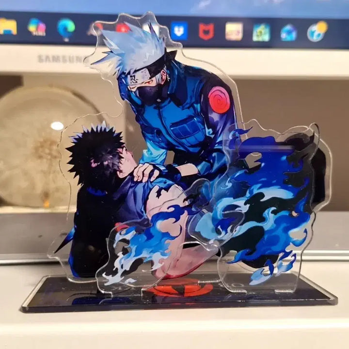 [BUNJANG] Naruto Kakashi Obito Acrylic Stand / 나루토 비공굿 아크릴스탠드_카카시 오비토