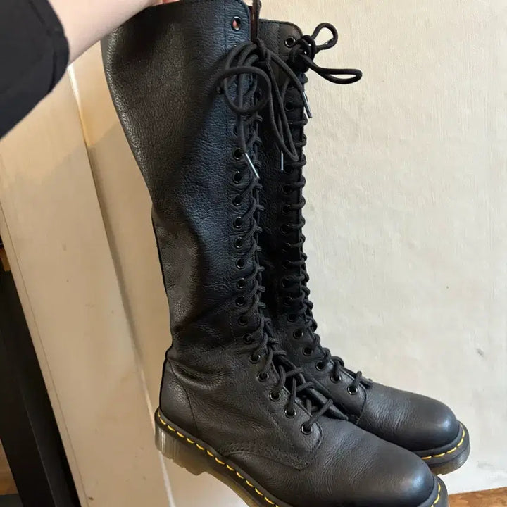 [BUNJANG] Dr. Martens Long Boots Black / 닥터마틴 롱 부츠 블랙