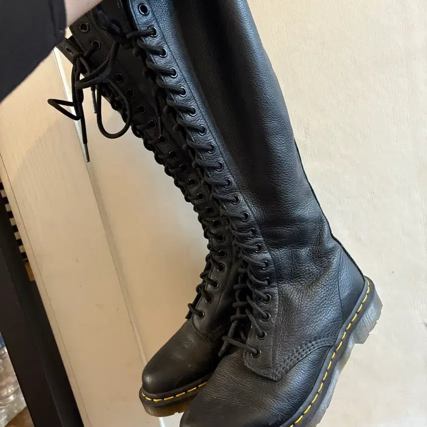 [BUNJANG] Dr. Martens Long Boots Black / 닥터마틴 롱 부츠 블랙