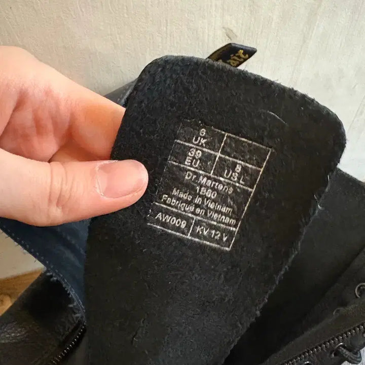 [BUNJANG] Dr. Martens Long Boots Black / 닥터마틴 롱 부츠 블랙