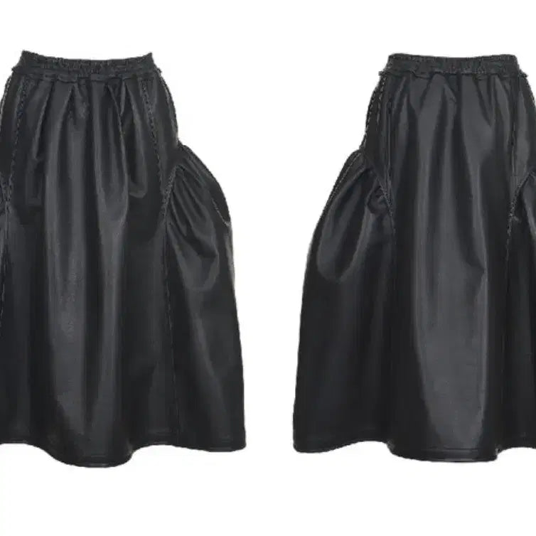 [BUNJANG] bmuet(te) Leather Volume Maxi Skirt / 새상품 비뮈에트 bmuet(te) 레더 볼륨 맥시 스커트