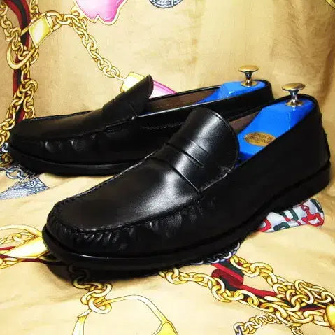 [BUNJANG] Tods Gommino Penny Loafer / 이태리명품 토즈 블랙 카프스킨 고미노 U팁 페니로퍼 285