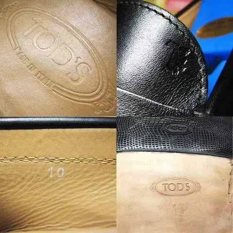 [BUNJANG] Tods Gommino Penny Loafer / 이태리명품 토즈 블랙 카프스킨 고미노 U팁 페니로퍼 285