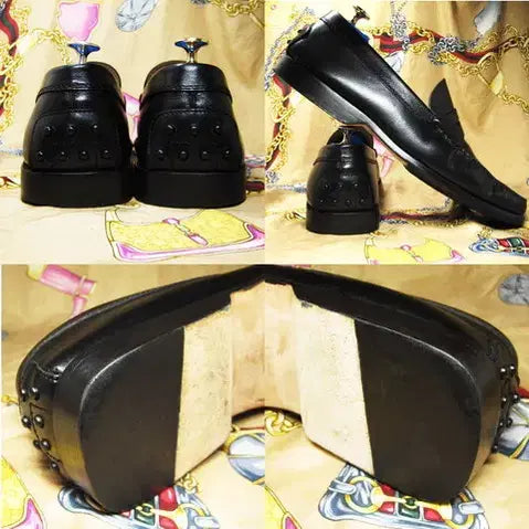 [BUNJANG] Tods Gommino Penny Loafer / 이태리명품 토즈 블랙 카프스킨 고미노 U팁 페니로퍼 285