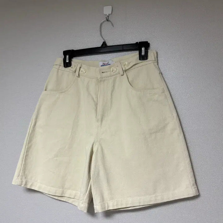 [BUNJANG] Jayki_Chi Ivory Pants / 제이키치 반바지 도매텍 아이보리팬츠