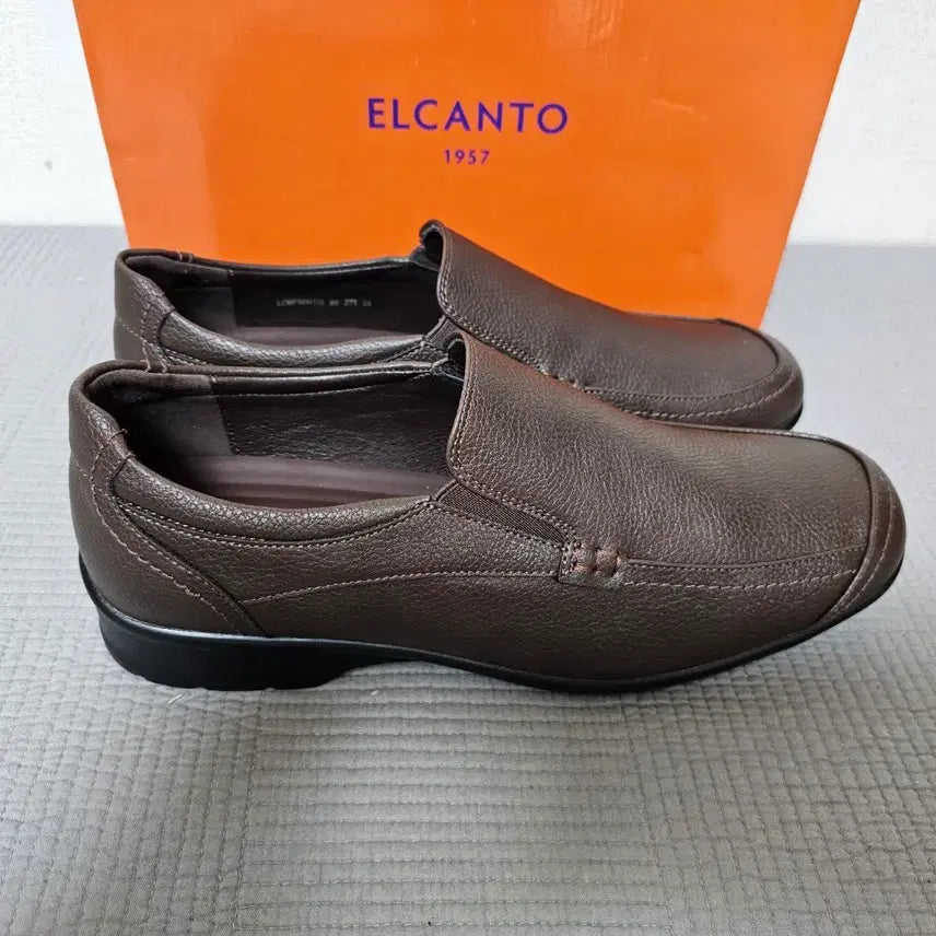 [BUNJANG] Elcanto Men's Leather Shoes (275) / 새제품)엘칸토 남성용 구두(275)