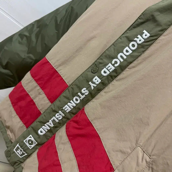 [BUNJANG] Supreme Stone Island FW23 Reversible Puffy Jacket Olive L / 스톤아일랜드X슈프림 FW23리버시블 퍼피패딩 올리브L (새상품급)