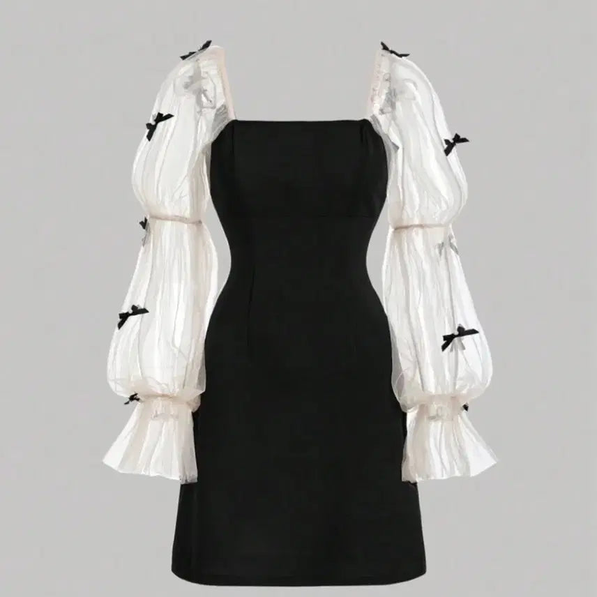 [BUNJANG] SHEIN Sheer See-Through Dress / 스나계 시스루 원피스 쉬인