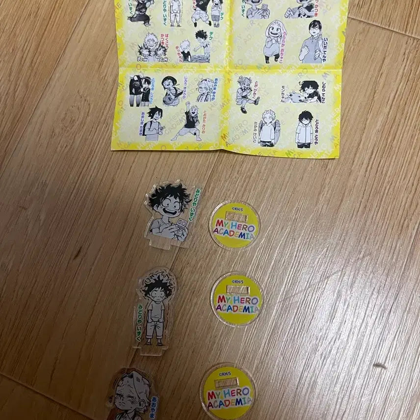 [BUNJANG] My Hero Academia Chibi Acrylic Stand Bundle / 나의 히어로 아카데미아 어린시절 치비 아크릴 스탠드 일괄 팝니다