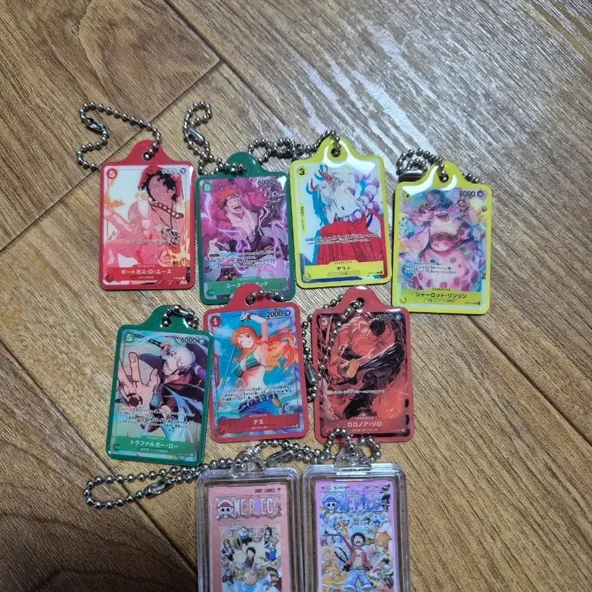 [BUNJANG] One Piece Metal Charm & Manga Keyring / 원피스 메탈참 하고 만화책 키링 판매합니다