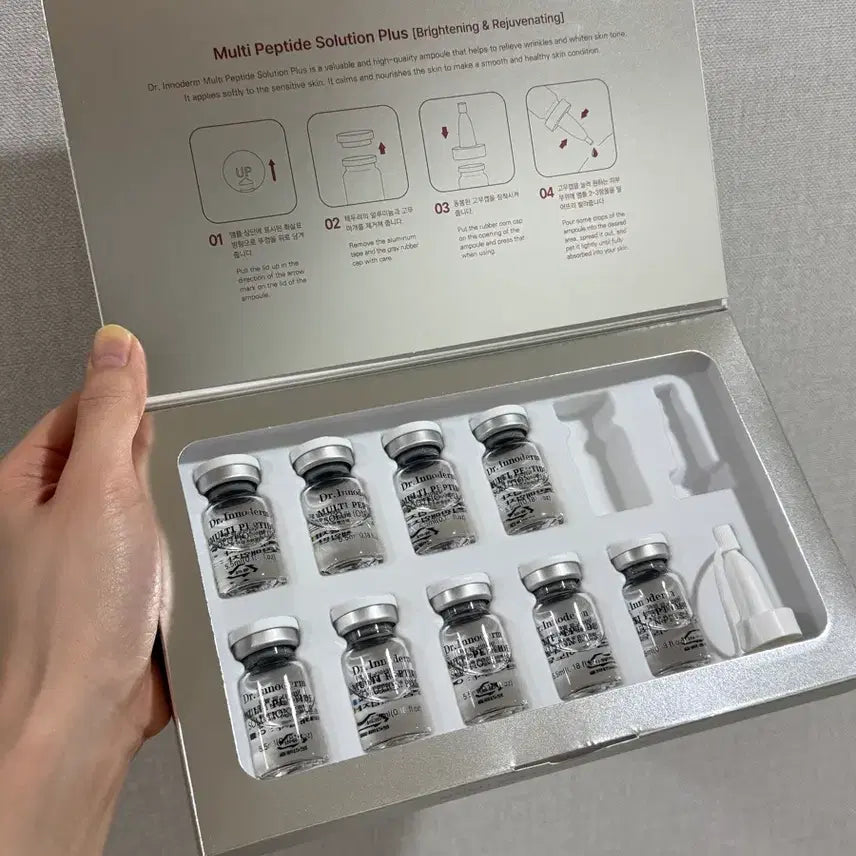 [BUNJANG] Dr. Inoderm Multi-Peptide Ampoule (9ea) / 닥터이노덤 앰플 (9ea)