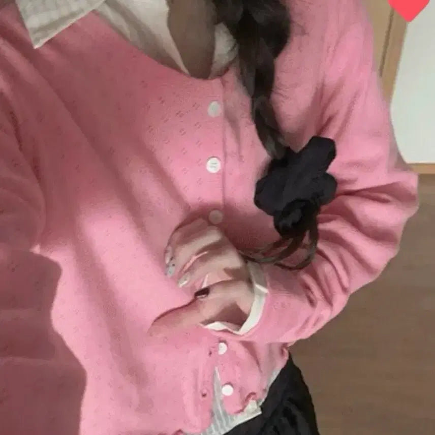 [BUNJANG] MADE Heiv Lovely Pink Cardigan / 미니포에 MADE 헤이브 가디건 - 러블리핑크