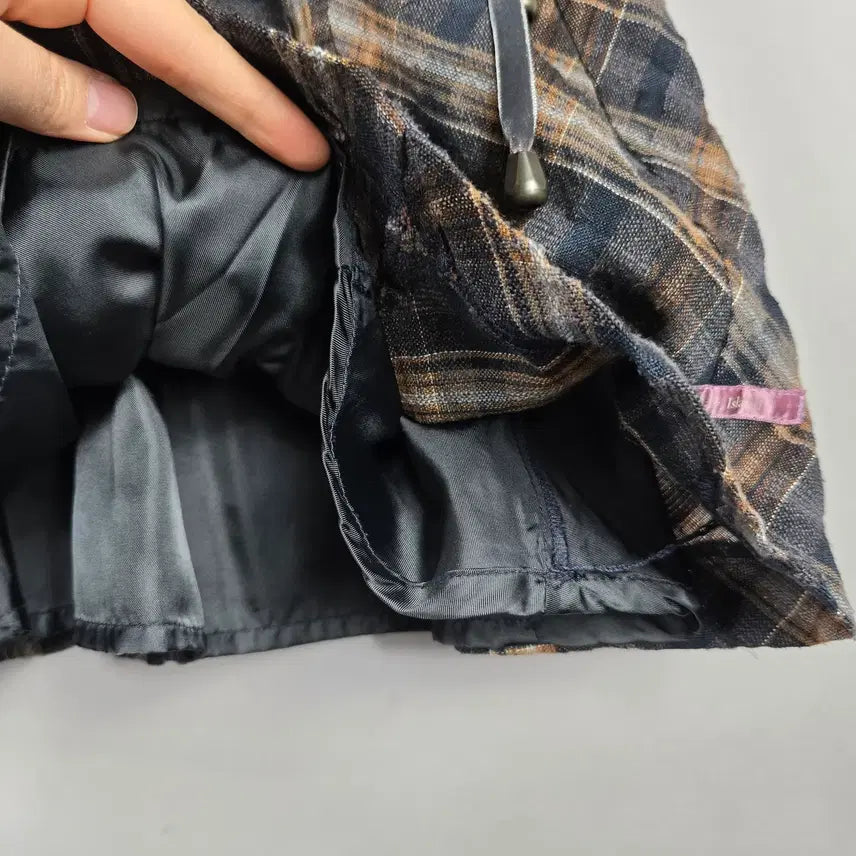 [BUNJANG] Thursday Island S Check Dress / [무료배송]써스데이아일랜드 S 여성 8부소매 체크 원피스