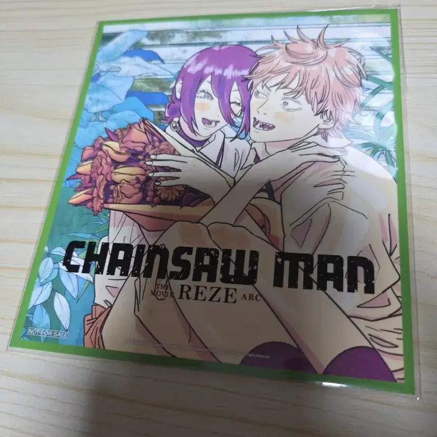 [BUNJANG] Chainsaw Man Shikishi / 체인소맨 색지
