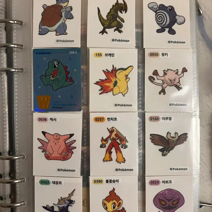 [BUNJANG] Pokemon Bread Tti Bu Tti Seal / 포켓몬빵 띠부씰