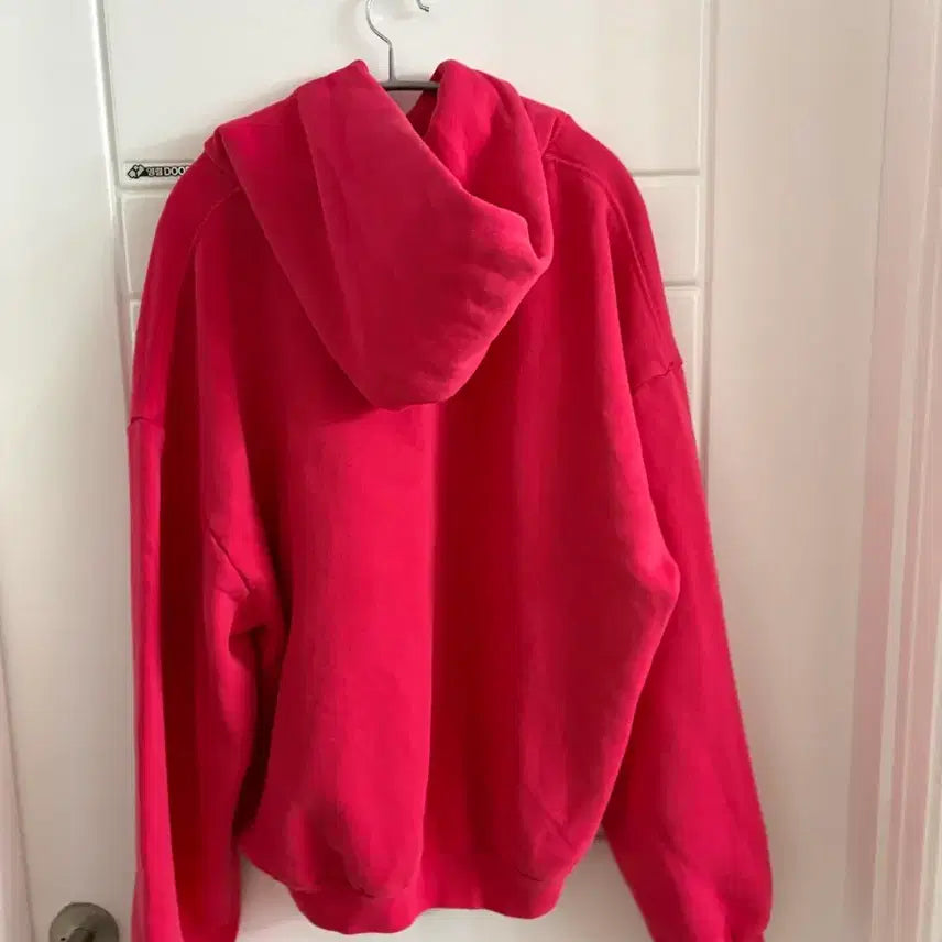 [BUNJANG] Justin Bieber Skylark Hoodie Red Large / 저스틴비버 스카이라크후드 빨강 라지
