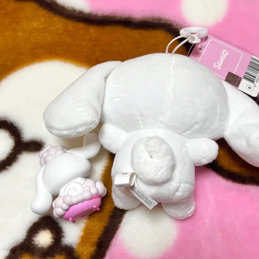[BUNJANG] Sanrio Cinnamoroll Figure and Keychain Set / 시나모롤 인형 키링 + 피규어 세트