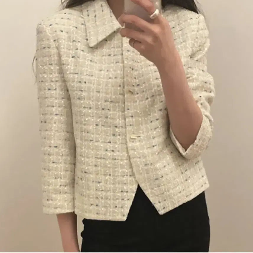 [BUNJANG] MaybeBaby Dearist Tweed Jacket / 메이비베이비 디어리스트 트위드자켓