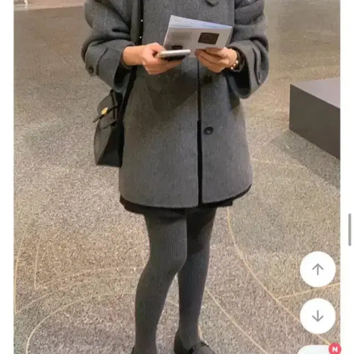 [BUNJANG] Wool Half Coat / 울 하프코트