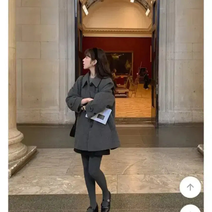 [BUNJANG] Wool Half Coat / 울 하프코트