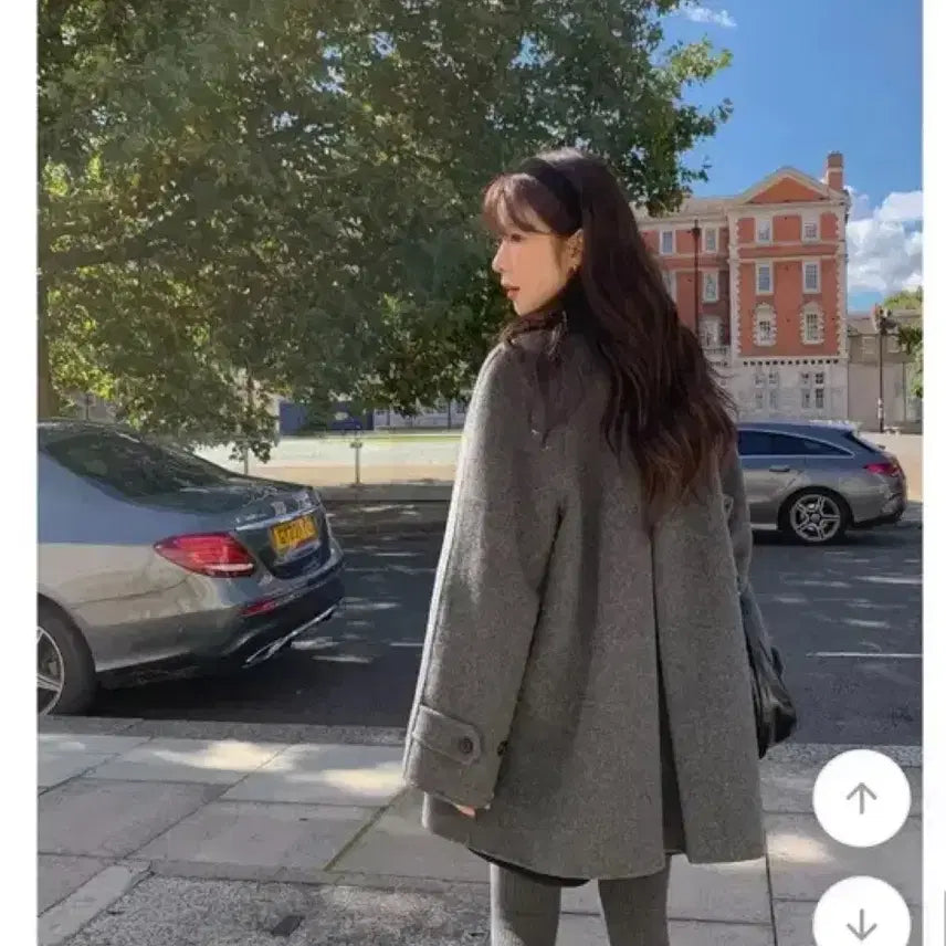 [BUNJANG] Wool Half Coat / 울 하프코트