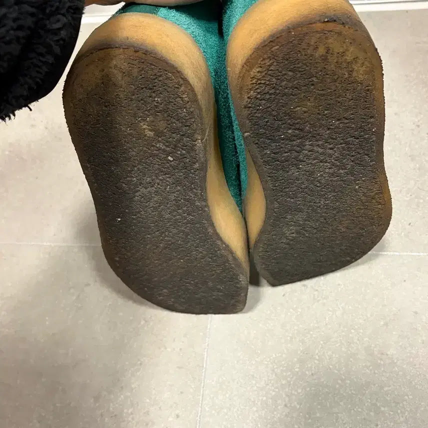 [BUNJANG] Hidden NY x Clarks Wallabee Boots (Emerald) 270 / Hidden ny(히든뉴욕) x 클락스 왈라비부츠 컵 270