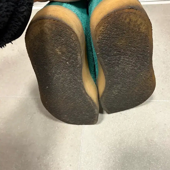 [BUNJANG] Hidden NY x Clarks Wallabee Boots (Emerald) 270 / Hidden ny(히든뉴욕) x 클락스 왈라비부츠 컵 270