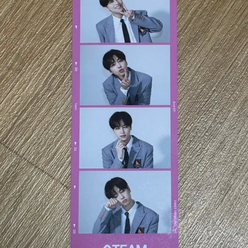 [BUNJANG] &TEAM Taki Firework Photocard / 앤팀 타키 네컷 포카 파이어워크 파웤