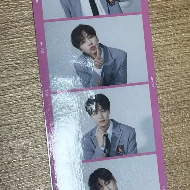 [BUNJANG] &TEAM Taki Firework Photocard / 앤팀 타키 네컷 포카 파이어워크 파웤