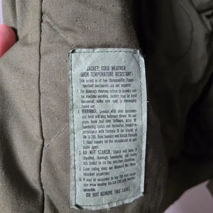 [BUNJANG] Original Tanker Jacket CVC XL Long Winter / 미군 OG 탱커자켓 CVC 동계 XL-L