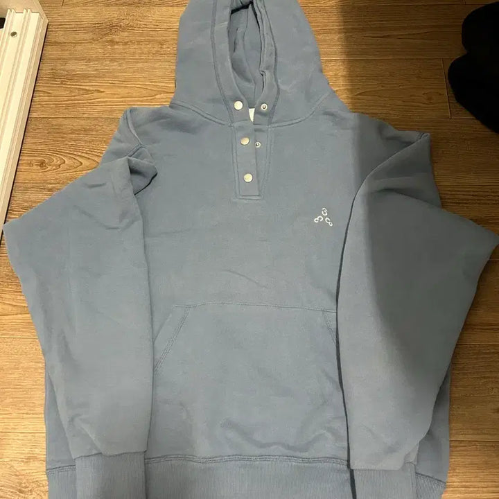 [BUNJANG] Foss 333 Hoodie Sky Blue / 포스333 후드티 하늘색