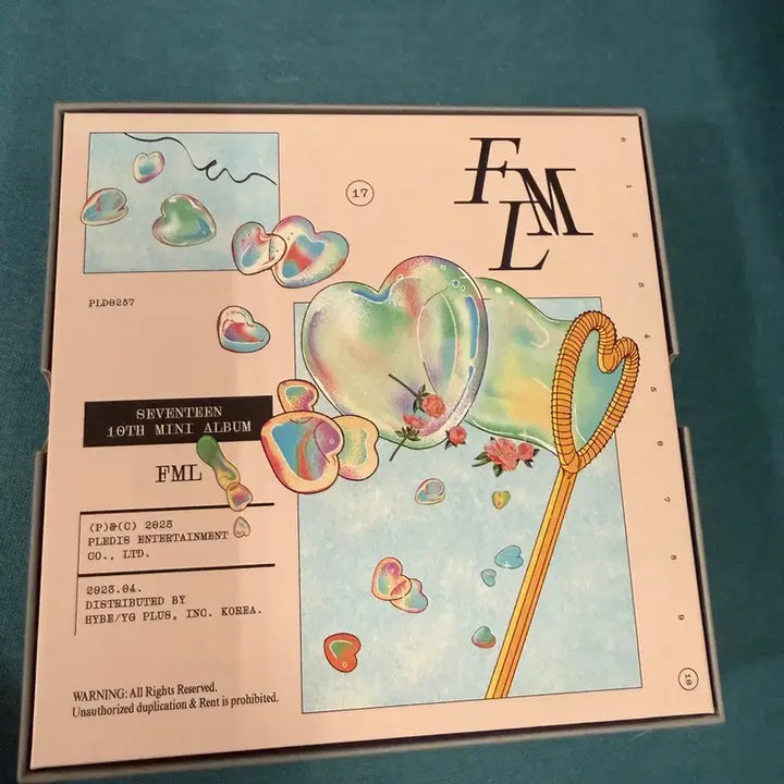 세븐틴 FML 앨범 캐럿반 원우 버전
