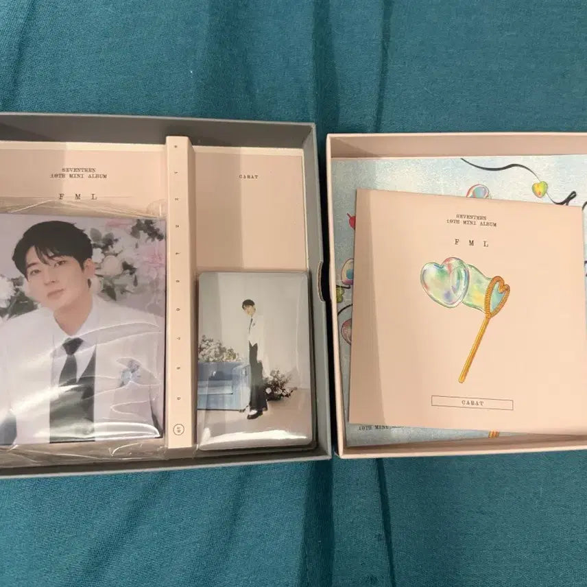 세븐틴 FML 앨범 캐럿반 원우 버전