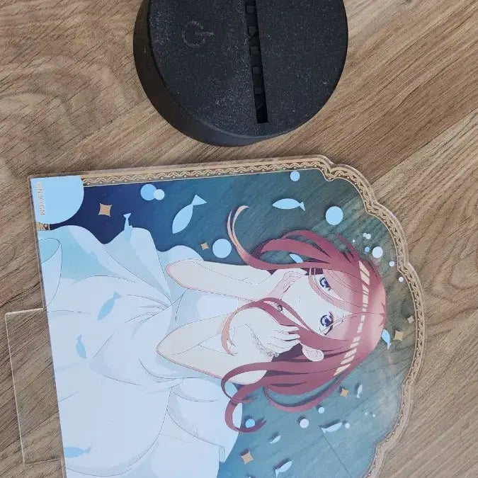 5등분의 신부 나카노 미쿠 무드등 피규어