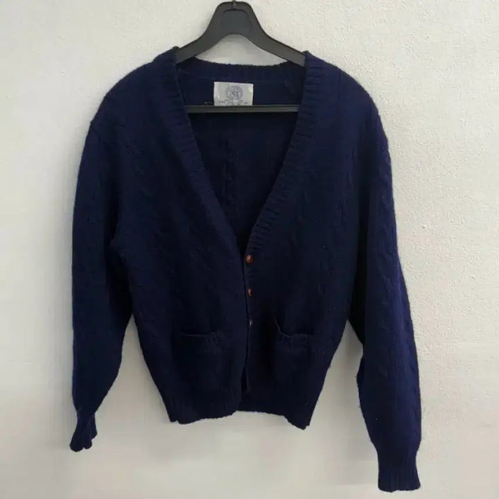 [BUNJANG] J.PRESS V-Neck Knit Cardigan M / 제이프레스 100울 브이넥 니트 가디건 m