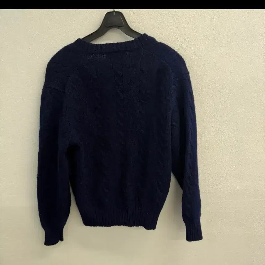 [BUNJANG] J.PRESS V-Neck Knit Cardigan M / 제이프레스 100울 브이넥 니트 가디건 m