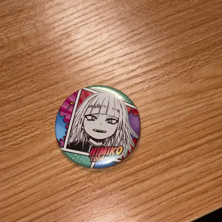 [BUNJANG] My Hero Academia Himiko Toga Can Badge / 나히아 히로아카 토가 히미코 캔뱃지 양도