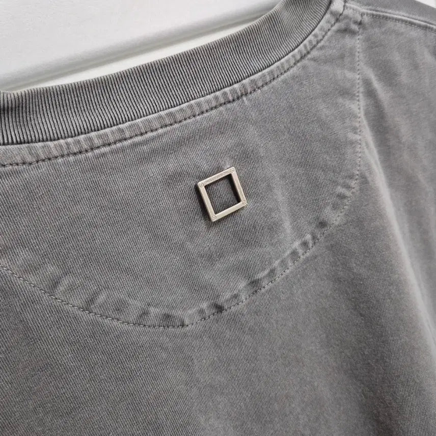[SOLD OUT] (정품) 우영미 25SS 그레이 플라워 반팔 티셔츠 48