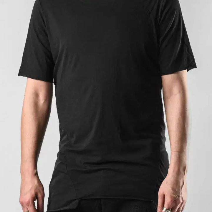 [SOLD OUT] [52] ma+ 엠에이크로스 스퀘어 넥 티셔츠 블랙
