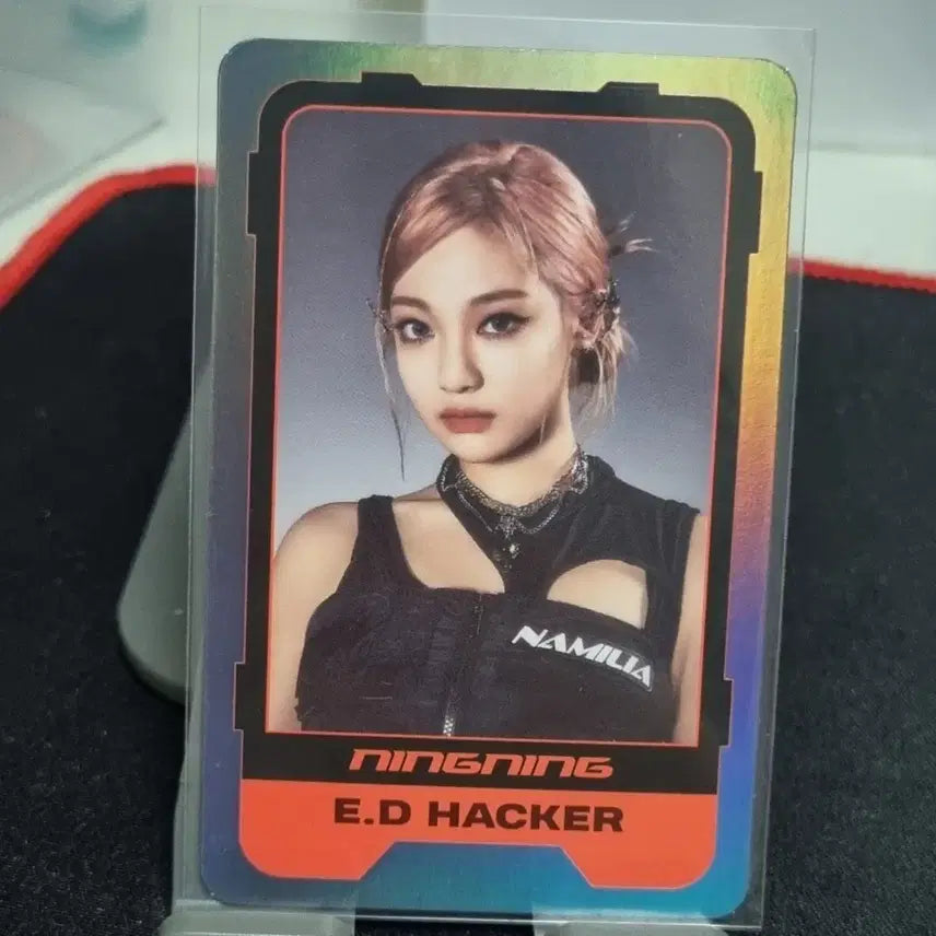 에스파 닝닝 걸스 KWANGYA 버전 포카