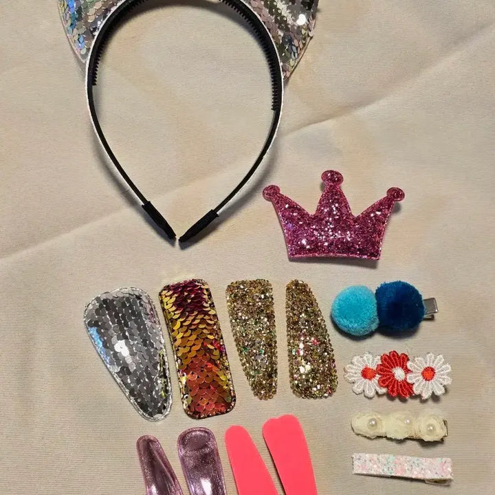 [BUNJANG] Hair Accessories Bundle Set / 머리띠/헤어핀/머리 액세서리 모음