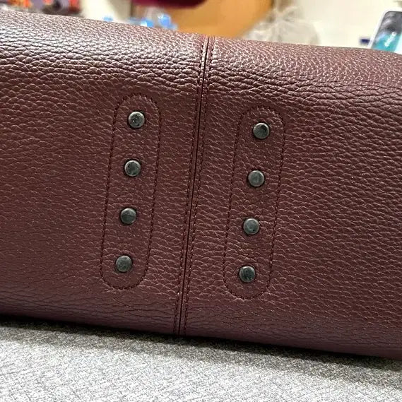 [BUNJANG] Tods Mocha Shoulder &amp; Tote Bag Burgundy / 토즈 tods 모카치노 숄더 및 토트백 버건디 색상