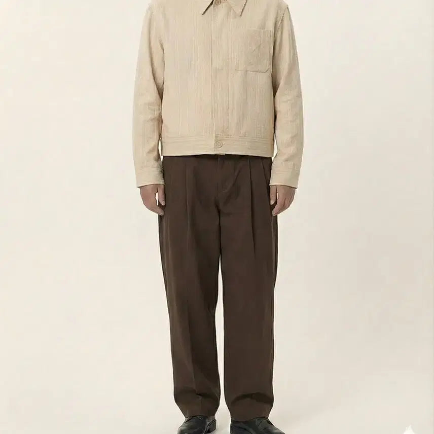 [BUNJANG] COOR Ivory Crop Jacket / 쿠어 - 아이보리 크롭 자켓